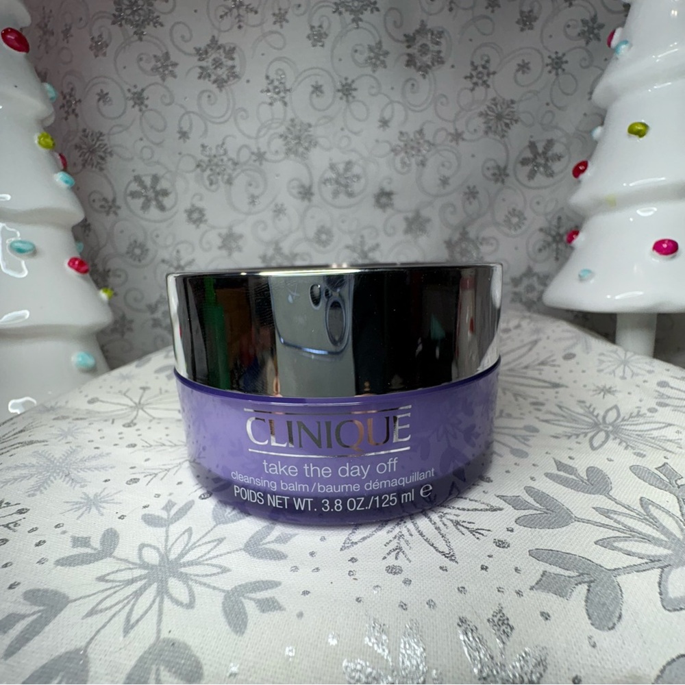 Clinique Take The Day Off Cleansing Balm Makeup Remover 3.8 Oz. Christmas - Picture 1 of 8
